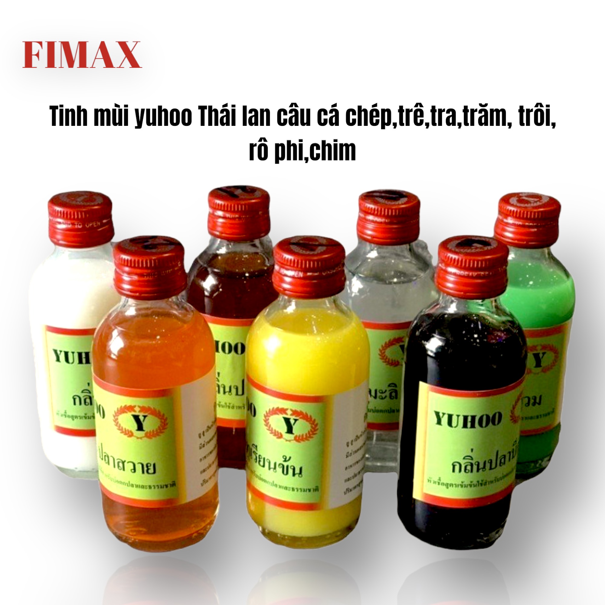 Tinh mùi câu cá Thái Lan Yuhoo siêu nhạy - Hương câu cá chép cá trê cá tra cá rô phi cá nàng hai. tinh dầu câu cá tổng hợp