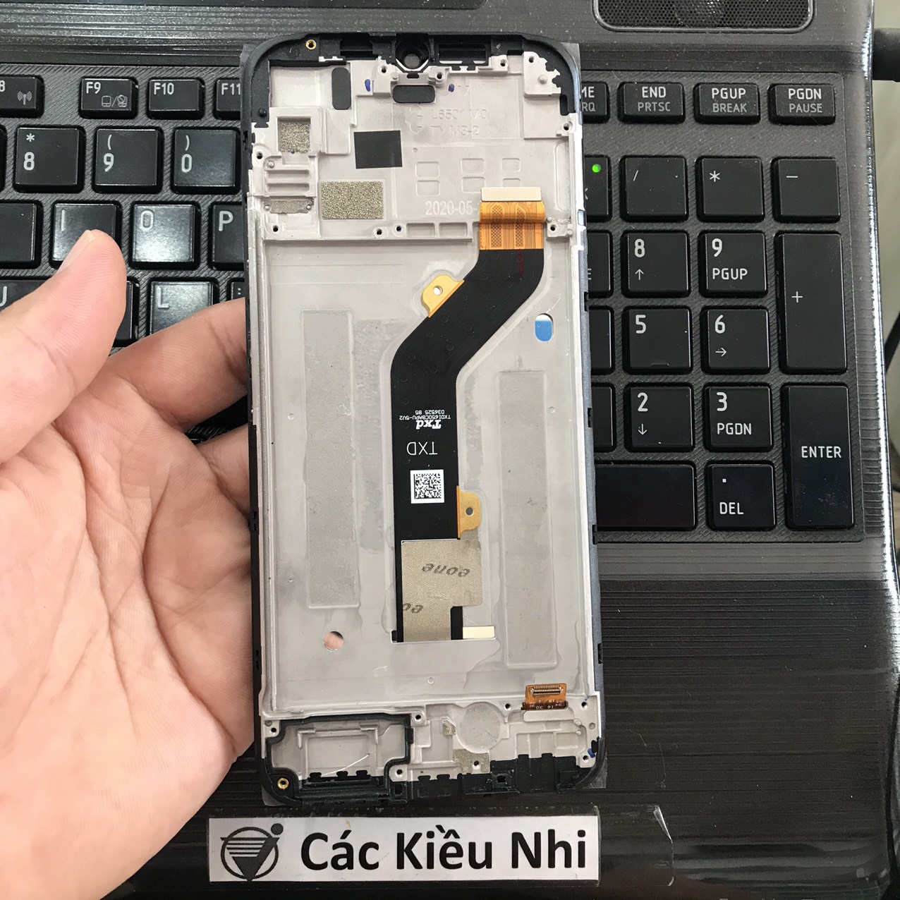 Itel vision 1 plus | l6501 màn hình cảm ứng bộ liền khung