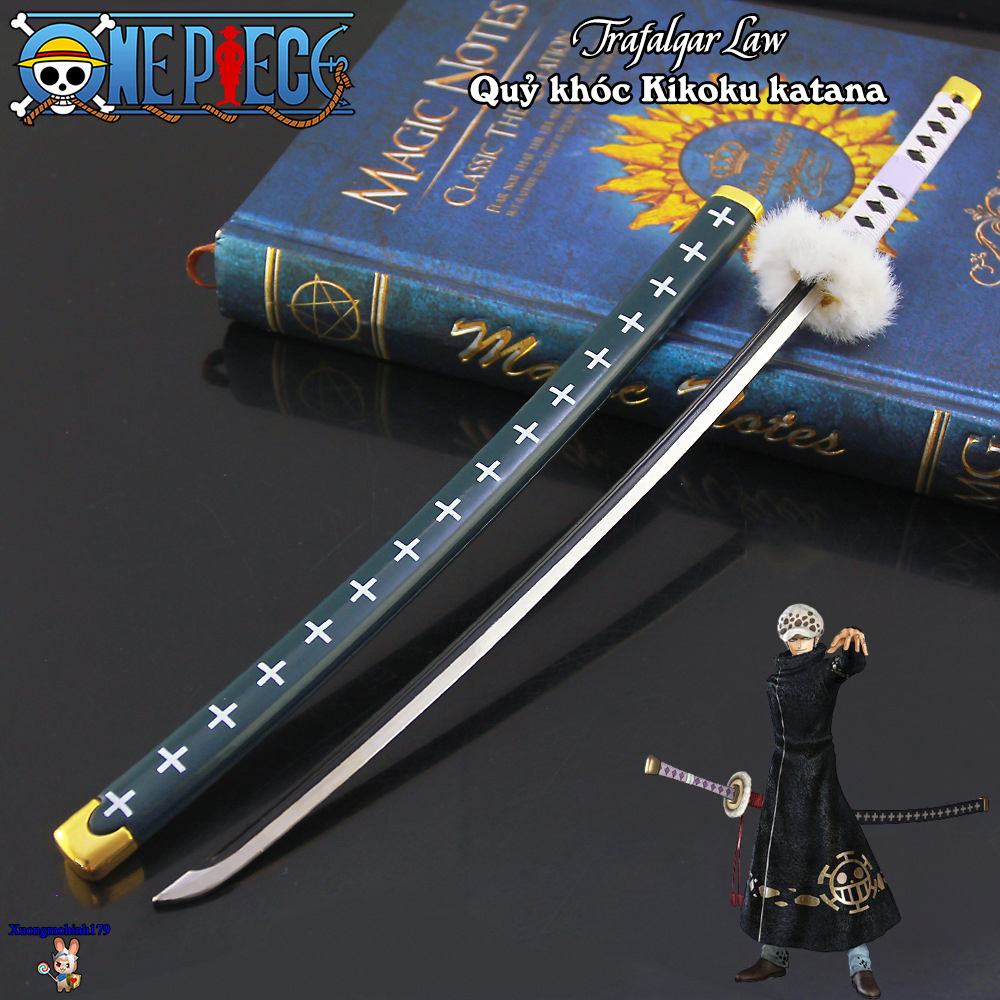 Mô hình sưu tầm One piece Trafalgar Law Quỷ khóc KiKoku Katana kiếm
