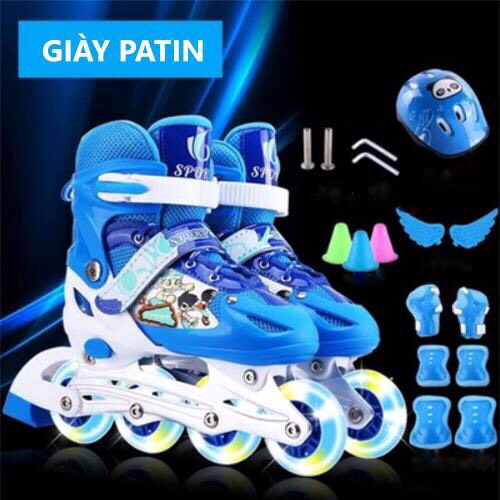 [HCM]Giày trượt patin bé trai và bé gái
