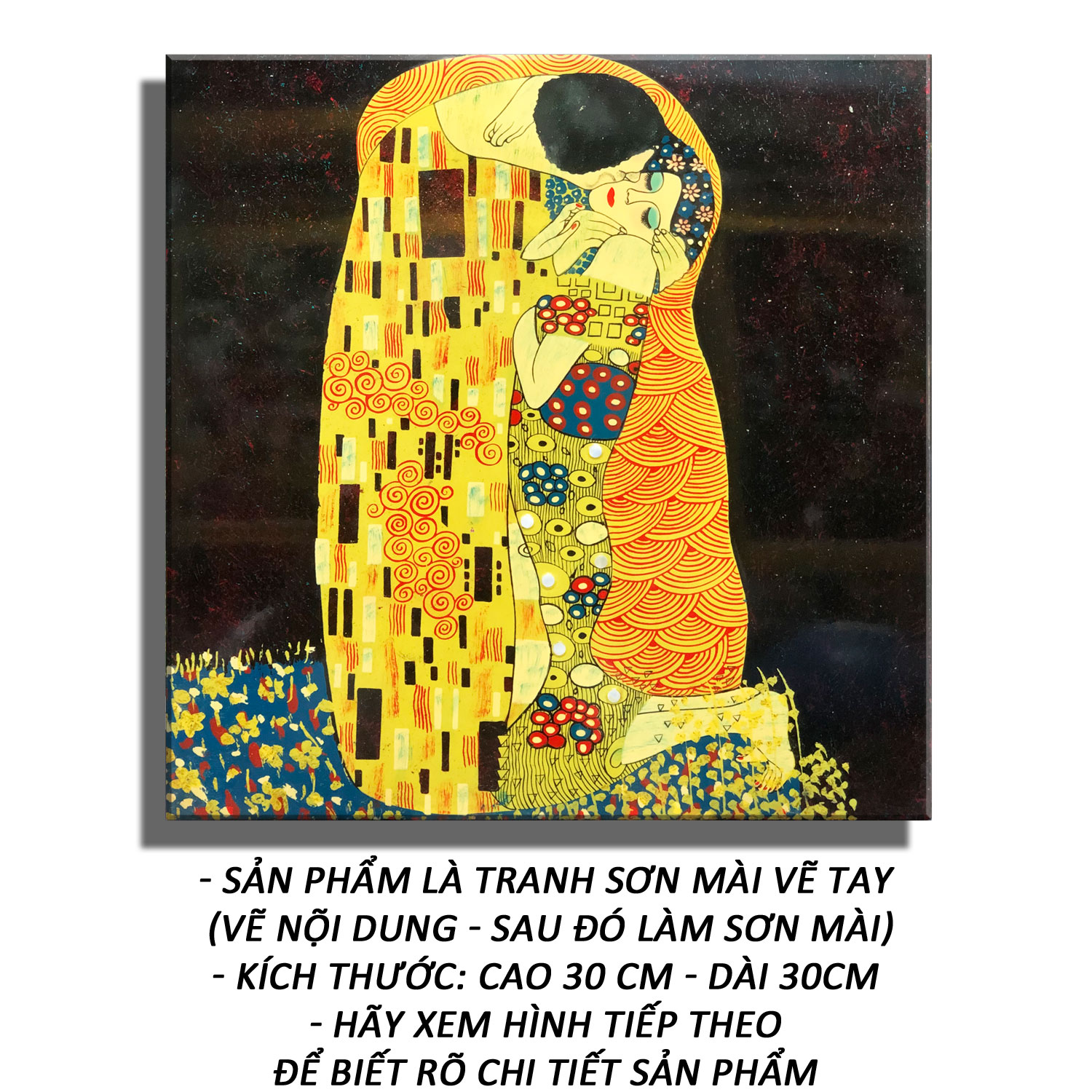 Tranh treo tường phong cảnh - hạnh phúc ngọt ngào 01 - tranh minh hiền