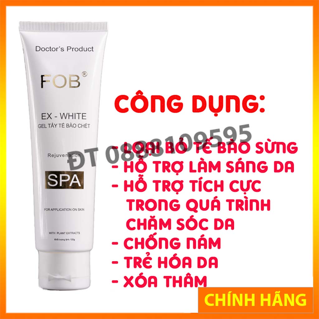Kem tẩy tế bào chết fob ex white