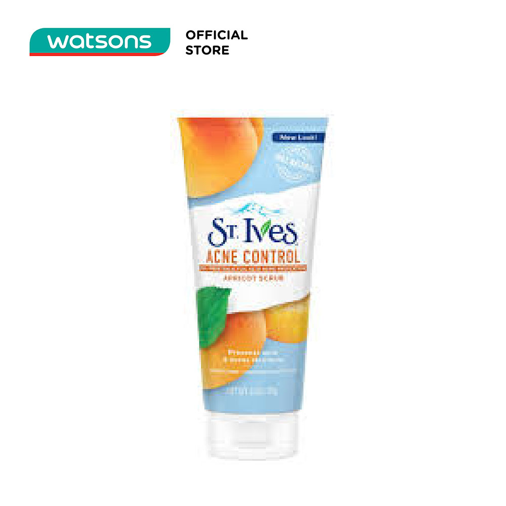 Sữa Rửa Mặt St. Ives Ngừa Mụn-Trái Mơ 170G