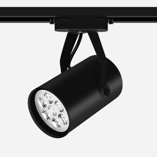 Đèn rọi ray vỏ đen 7w chuyên dụng trang trí cửa hàng, cafe