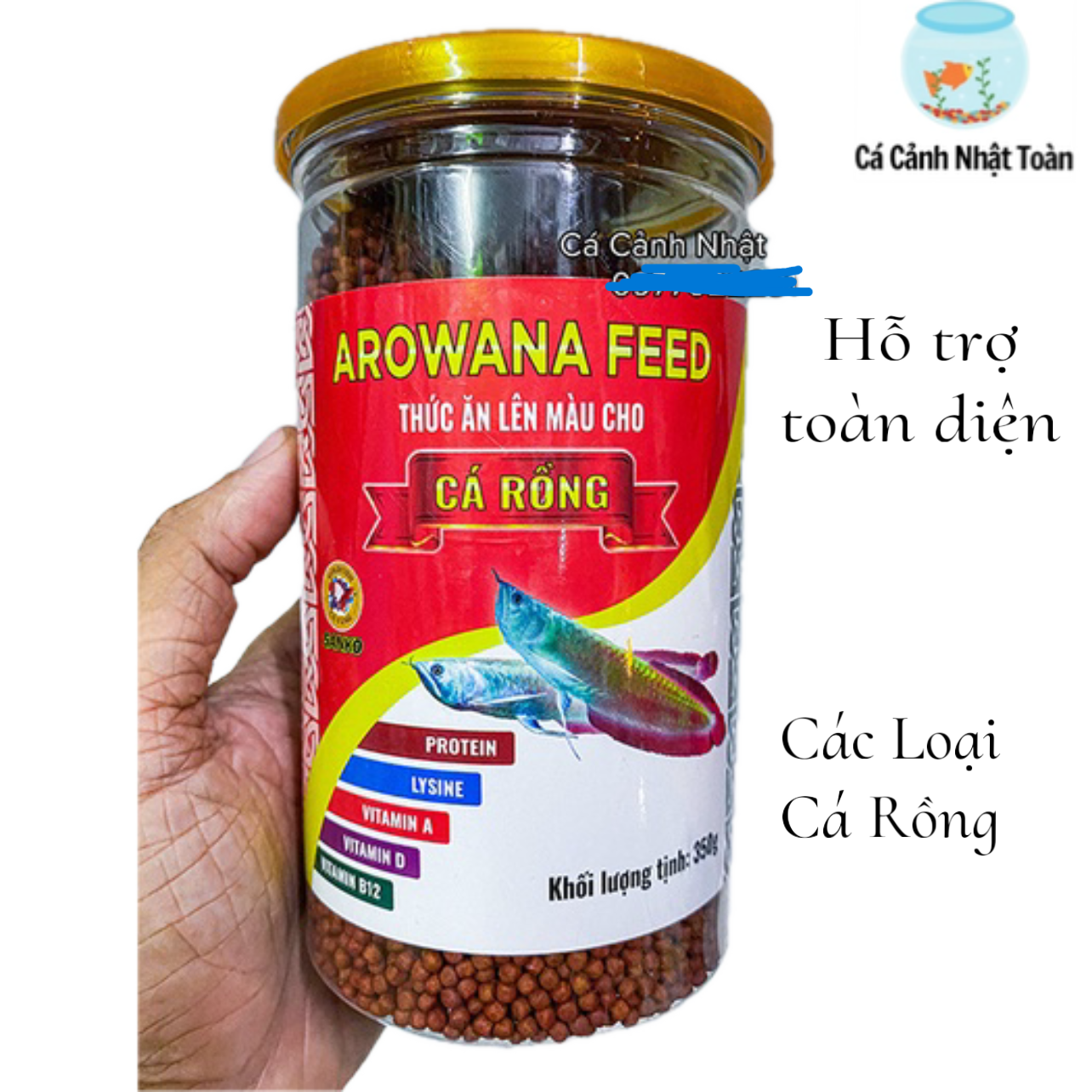 "Hoàn tiền đến 10%" THỨC ĂN CHUYÊN CHO CÁ RỒNG AROWANA FOOD SANKO