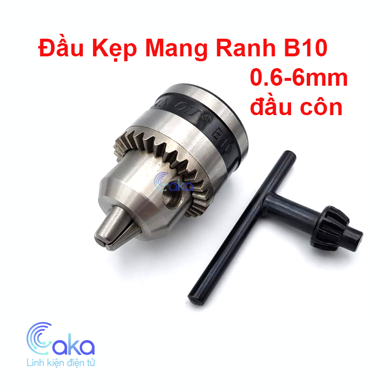 Đầu kẹp mũi khoan b10 0.6-6mm