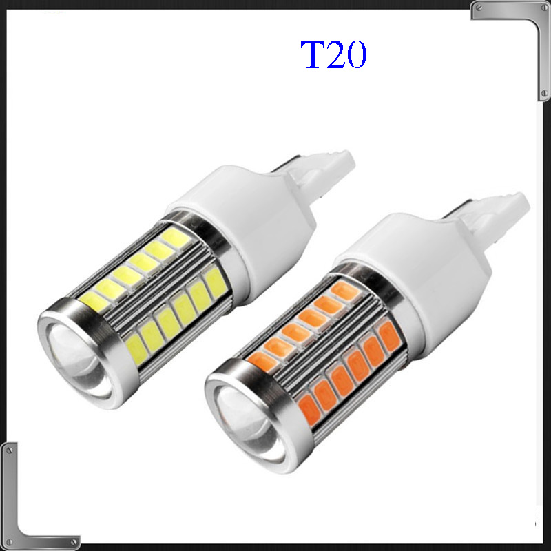 Đèn LED T20 (7440/7443) cao cấp dành cho xe tải, Oto, xe máy