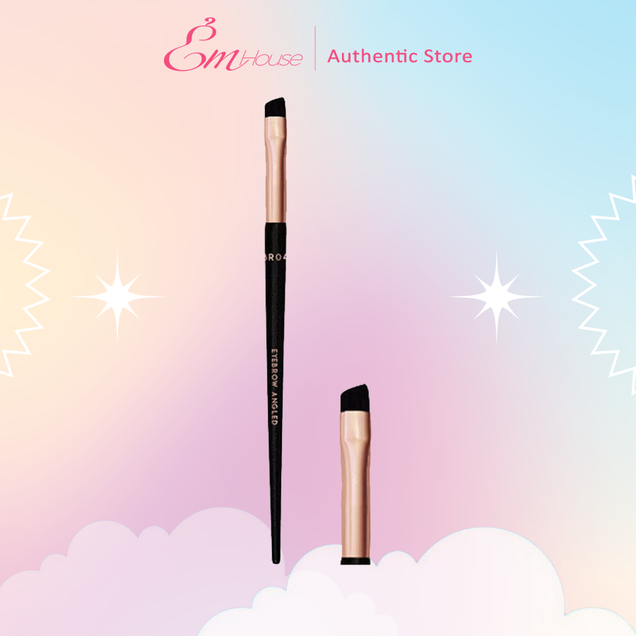 Vacosi cọ mày đầu mềm eyebrow angled brush