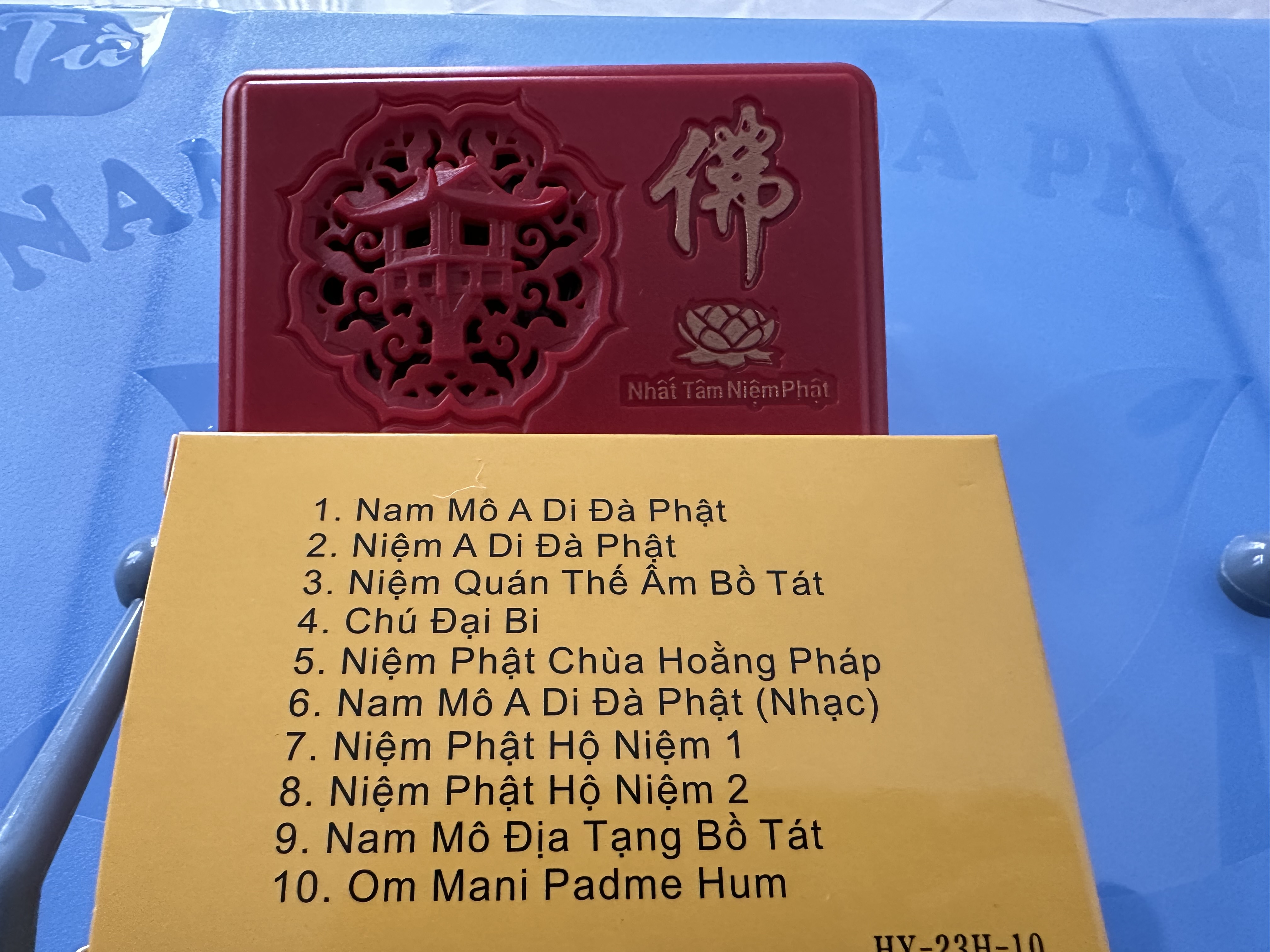 Máy nghe pháp - nghe kinh có 10 bài các loại
