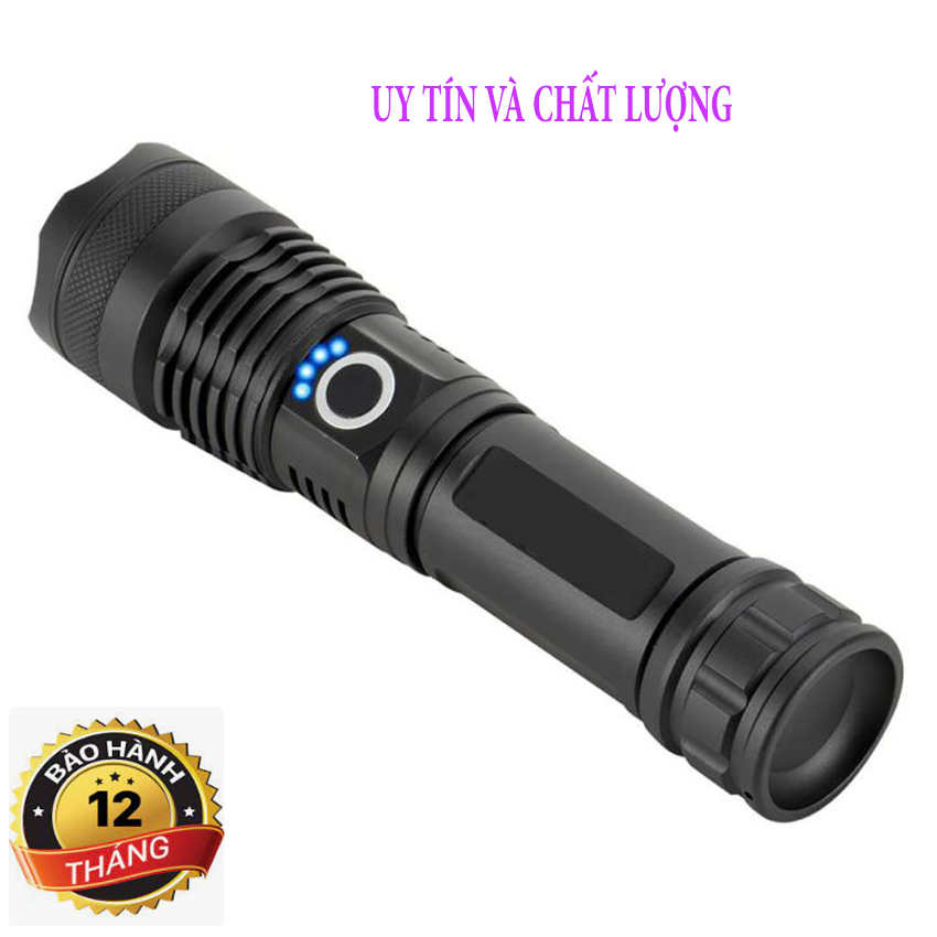 Đèn pin siêu sáng P50 cao cấp, Đèn pin led chiếu xa P50, Đèn pin cầm tay siêu sáng, Đèn pin mini cao cấp
