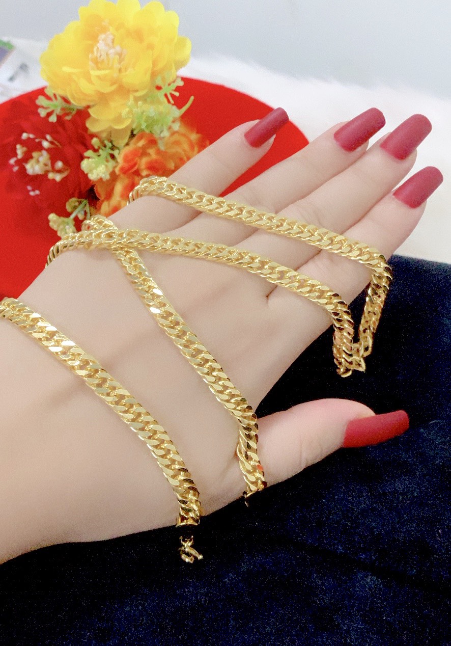 Dây chuyền nam kiểu lặc mạ 24k cao cấp P720