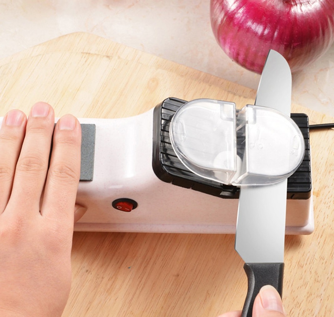 Dụng cụ mài dao kéo tự động tại nhà - mài dao kéo bằng điện nhỏ gọn