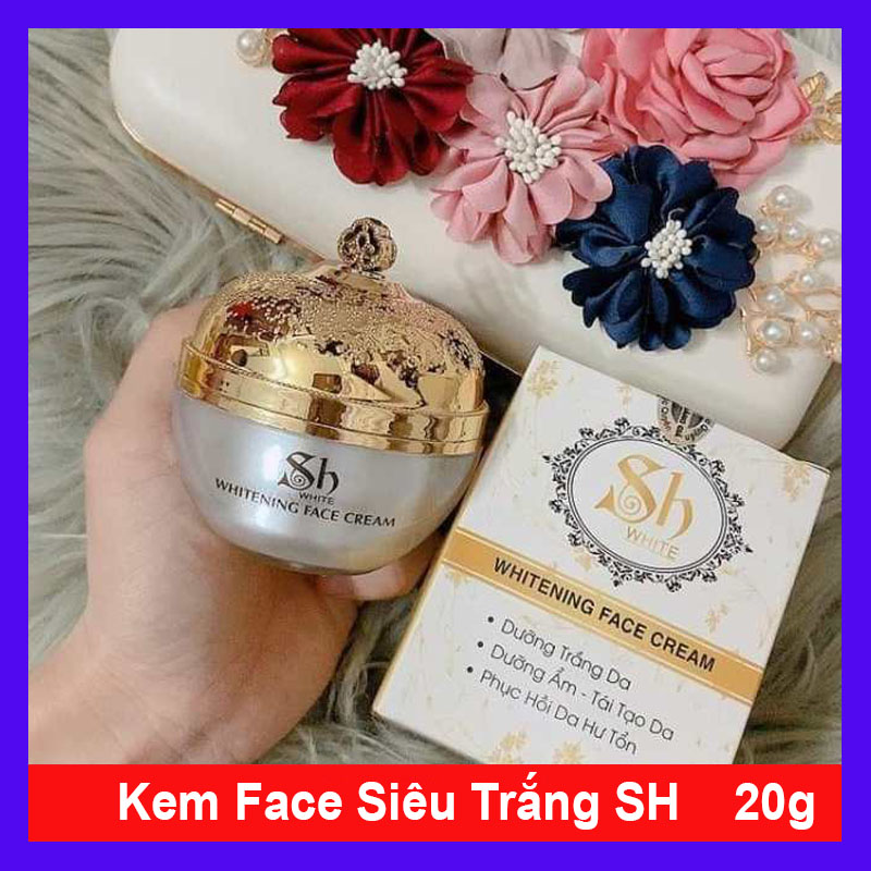 KEM FACE TRẮNG DA  NHAU THAI CỪU SH WHITE FACE CREAM CAO CẤP