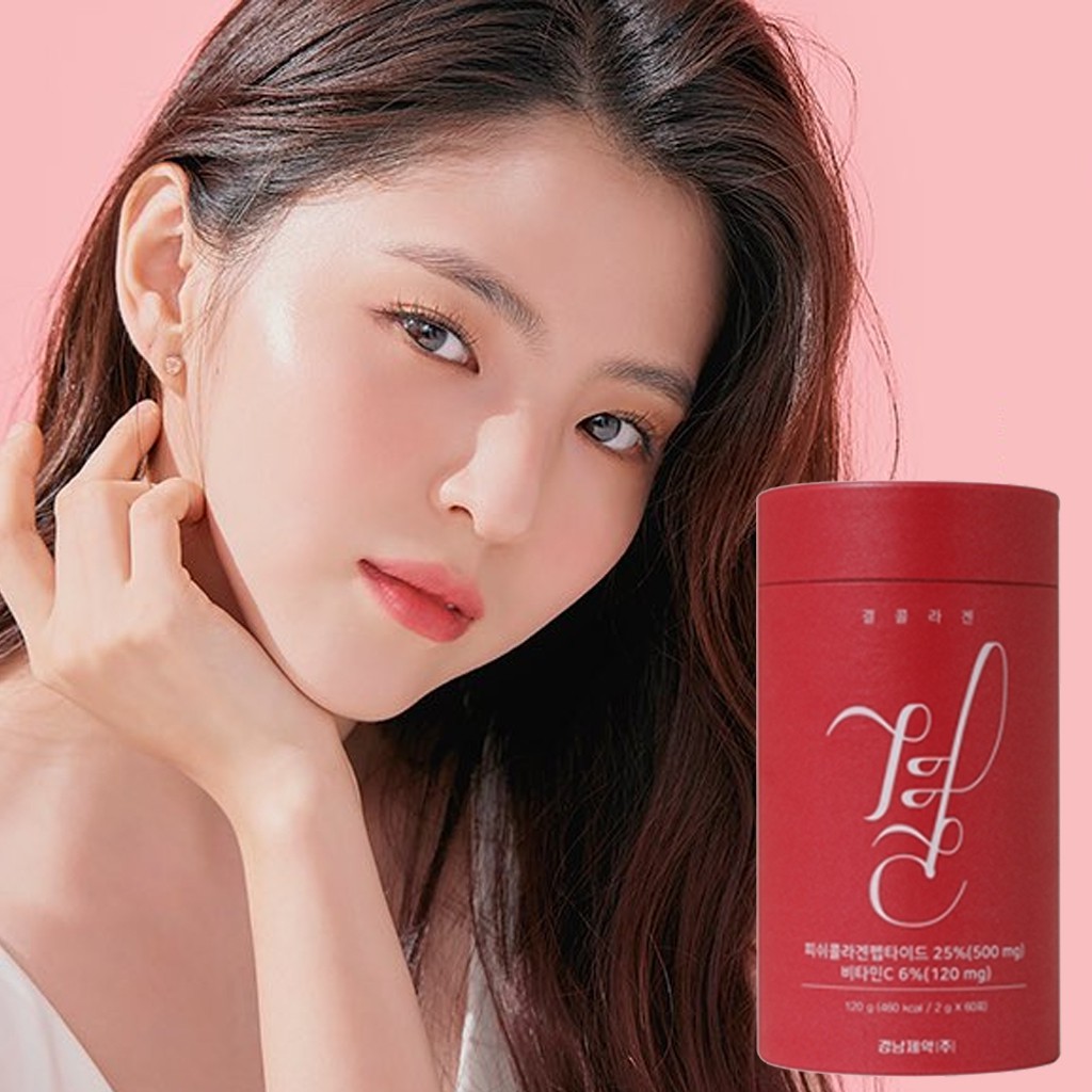 Collagen ngăn ngừa lão hoá Hàn Quốc chính hãng - Collagen Nano Lemona Gyeol - 1 hộp 60 gói/2 tháng - Sia Beaute