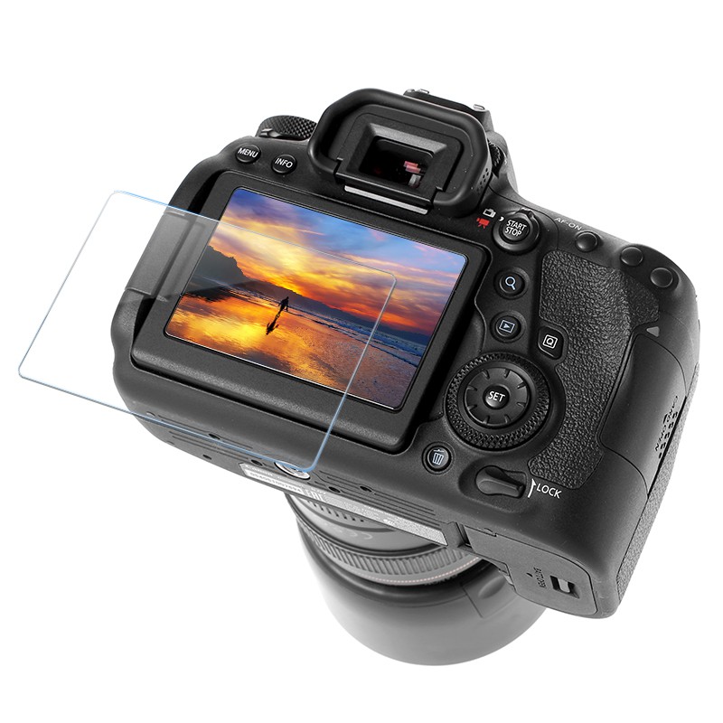 Miếng Dán Màn Hình Từ Tính Cho Máy Ảnh Canon Dòng 5D1-2-3-4/6D1-2/M1-2-3-5-6-50-6Ii-100-200/R/Rp/60D/600D