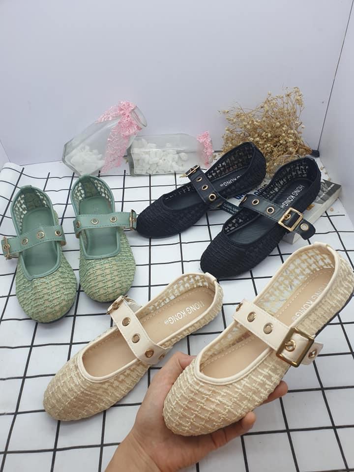 Giầy búp bê nữ Giầy lưới nữ Giầy bệt nữ Giầy nữ giá rẻ