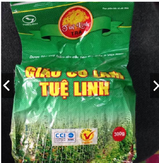 [HCM]Trà giảo cổ lam Tuệ Linh gói 300gr