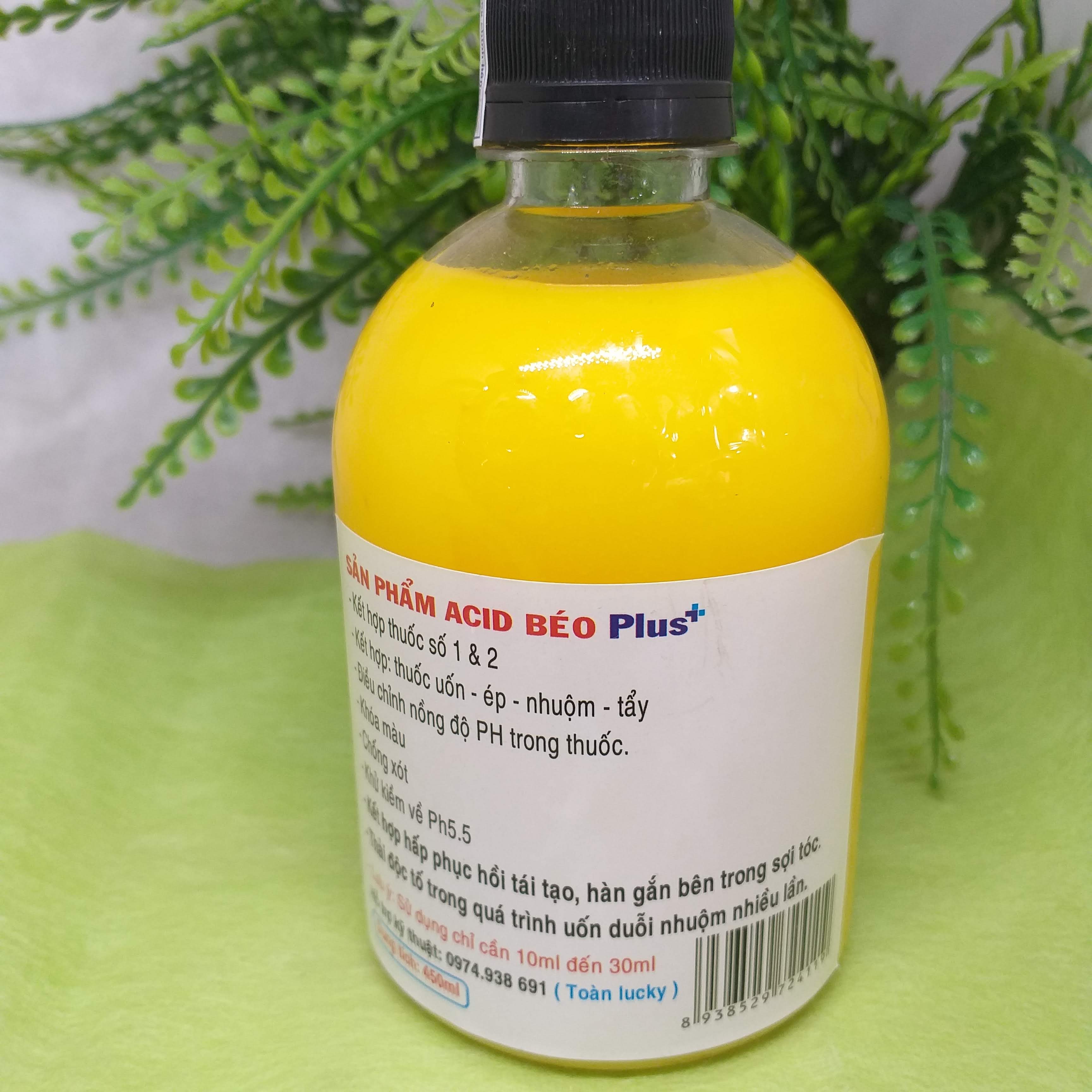 [HCM]ACID béo plus 450ml hỗ trợ uốn duỗi tóc