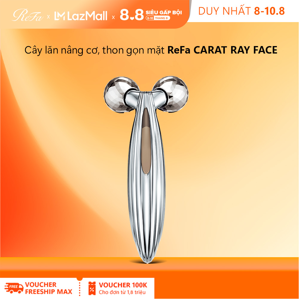 Refa carat ray face - cây lăn nâng cơ, thon gọn mặt