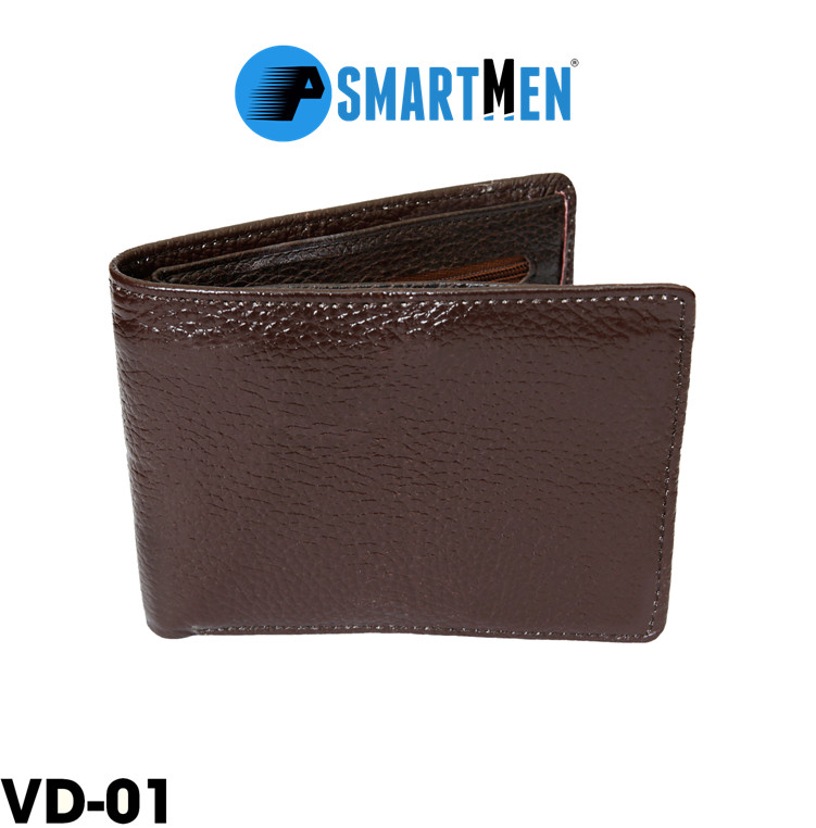 Ví bỏ túi da bò smartmen vd-01