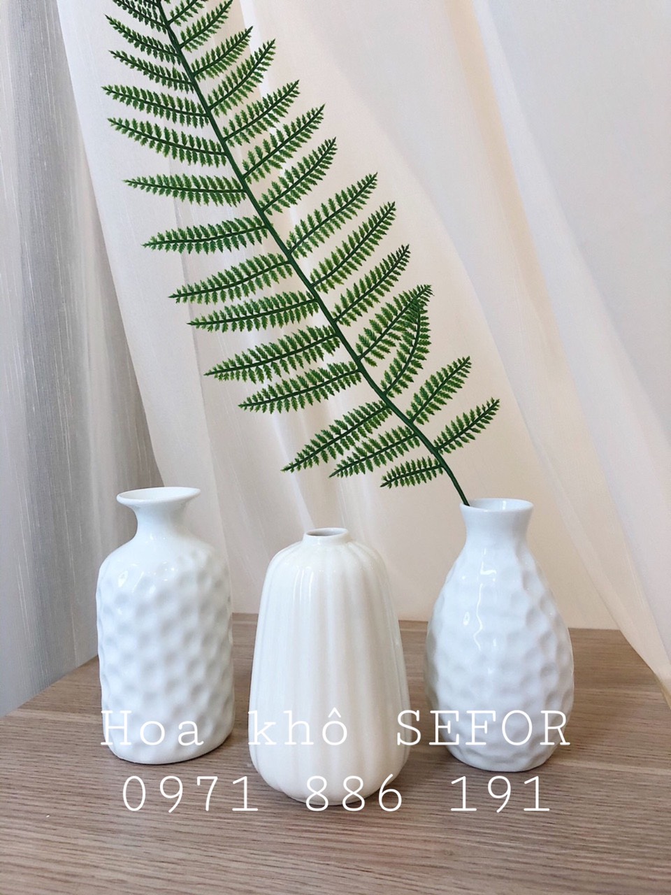 Bình gốm mini decor - Bình gốm Bát Tràng - Bình gốm trang trí
