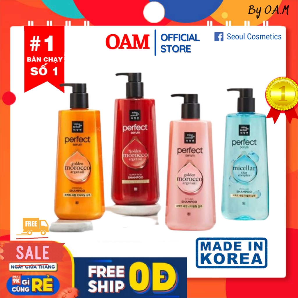 Dầu gội Mise En Scene Mise En Scene Perfect Serum 680ml