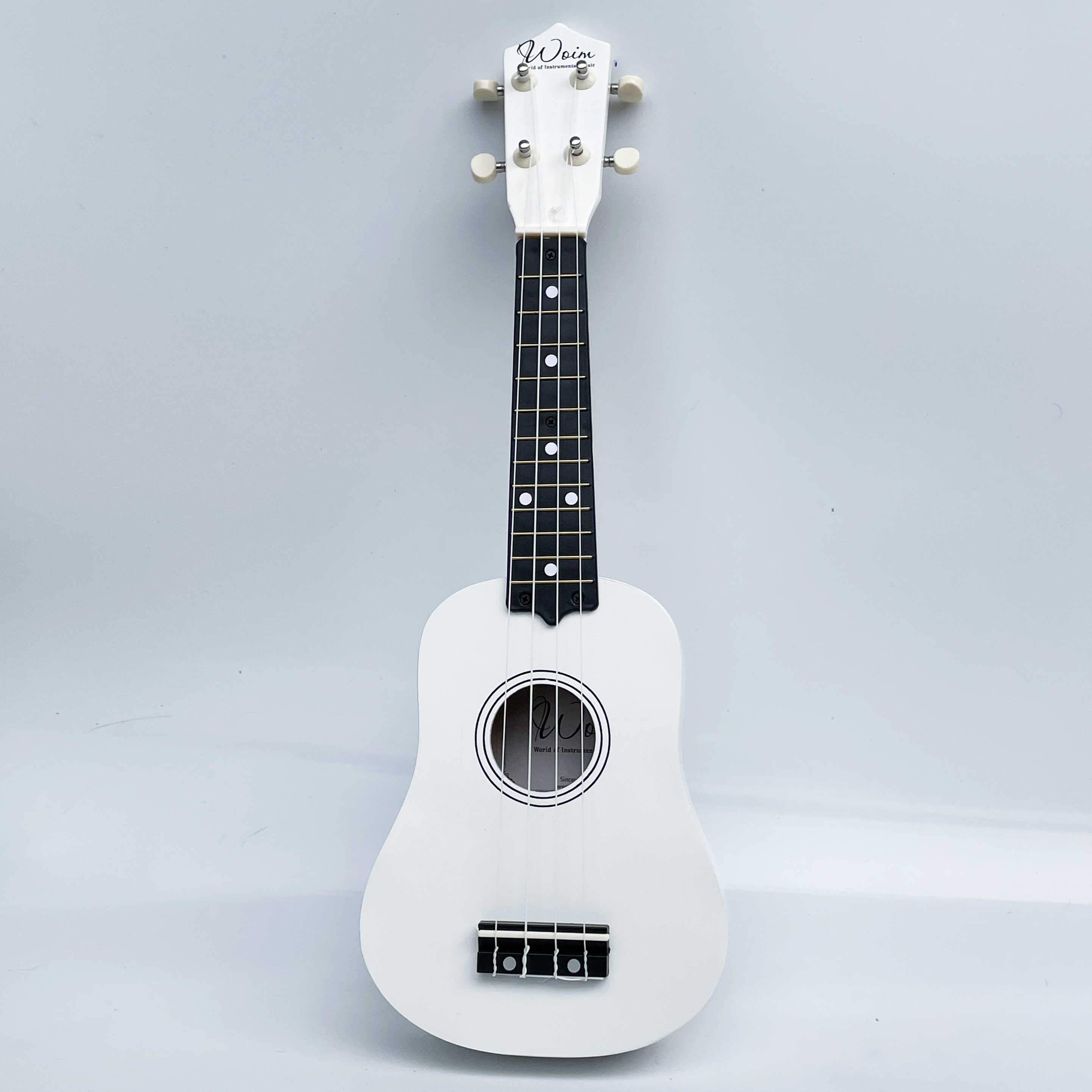 Đàn Ukulele Soprano Màu Trắng