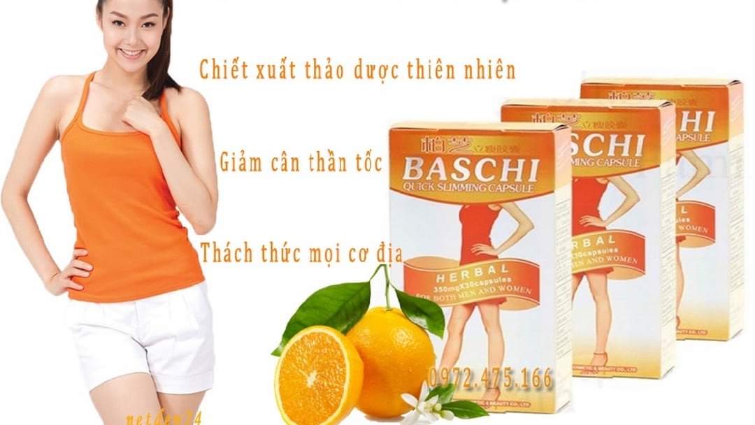 Hộp 30v giảmcân baschi thái lan chính hãng khử mỡ hiệu quả