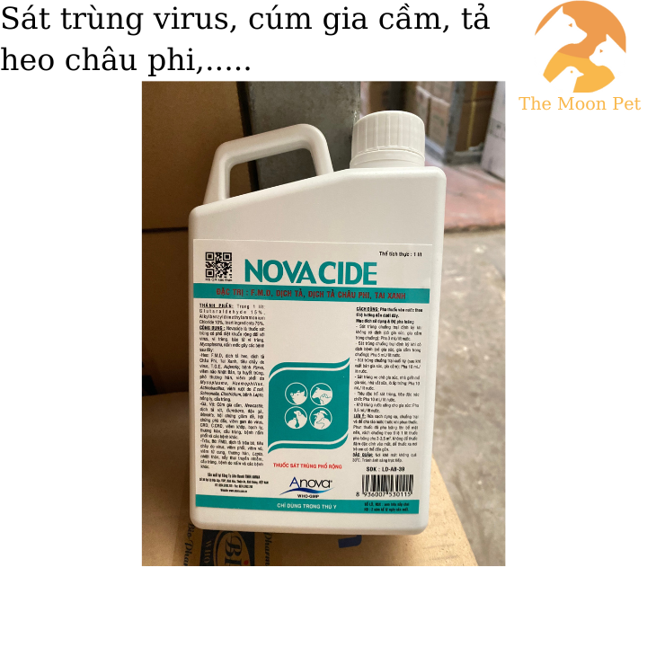Sát trùng cúm gia cầm, các loại virus hiệu quả, an toàn