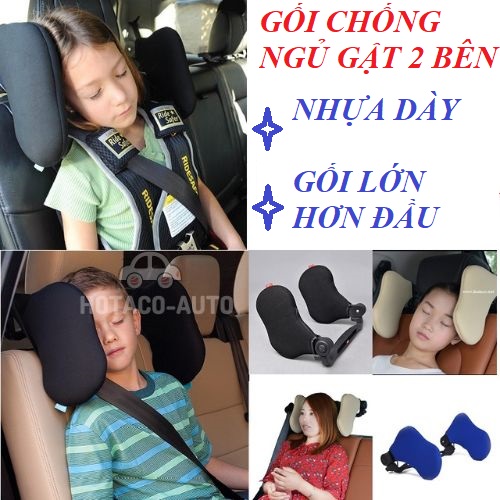 Gối tựa đầu, gối ngủ,  gối tựa cổ khi ngủ trên xe ô tô thích hợp cho bé hay người lơn đi du lịch chống giật hay ngã người về trước