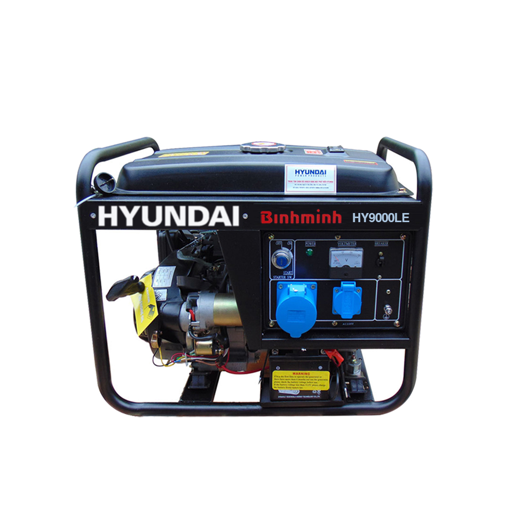 Máy phát điện chạy xăng 6kw hyundai