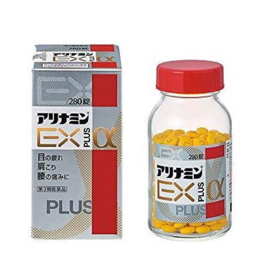 VIÊN UỐNG GIẢM ĐAU LƯNG DƯỚI, MỎI MẮT ALINAMIN EX PLUS ALPHA NHẬT BẢN (LỌ 280 VIÊN) - SẢN PHẨM ĐƯỢC YÊU THÍCH TRÊN THỊ TRƯỜNG, CHẤT LƯỢNG HÀNG ĐẦU, KHÁCH YÊU QUAN TÂM ỦNG HỘ SHOP NHÉ