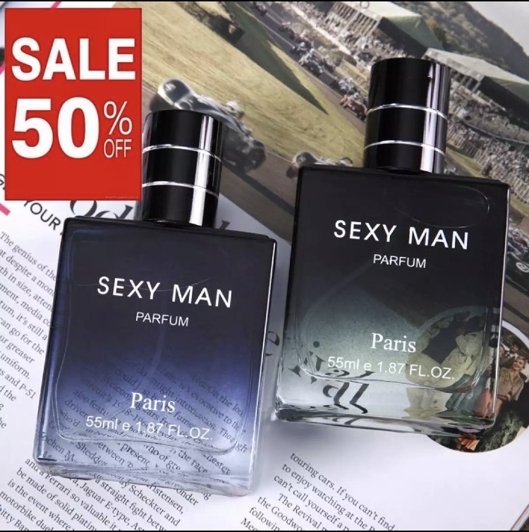 Nước hoa nam sexy man, hương thơm nam tính, khử mùi cơ thể, lưu hương thơm lâu, thể tích 55ml
