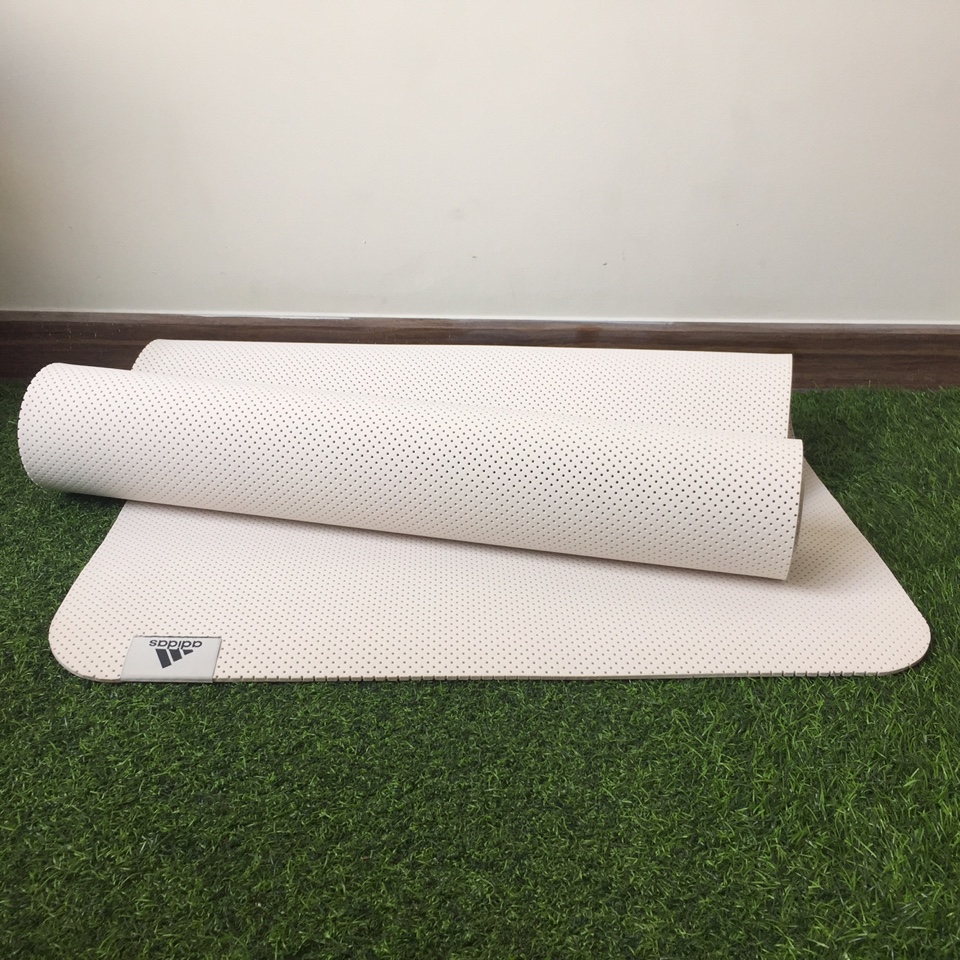 Thảm tập yoga das cao cấp in logo góc