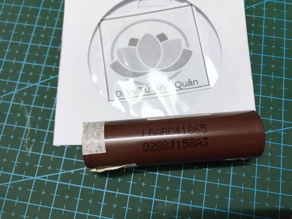 Pin lg abc4 18650 2600 mha.