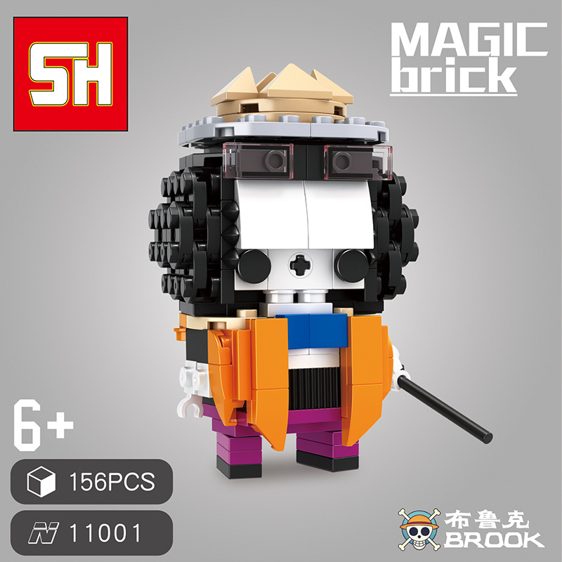 Lego One Piece Mô Hình One Piece Đảo Hải Tặc Các Nhân Vật Luffy Zoro Sanji Robin Chất Liệu Nhựa ABS Cao Cấp annhienstore19