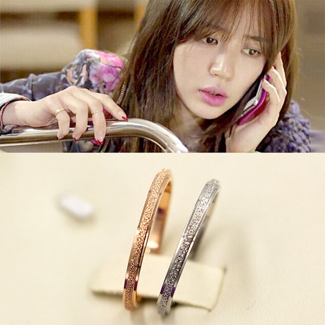 Nhẫn Nữ Đẹp, Nhẫn Titan Không Han Gỉ - Phun Cát Mạ Vàng