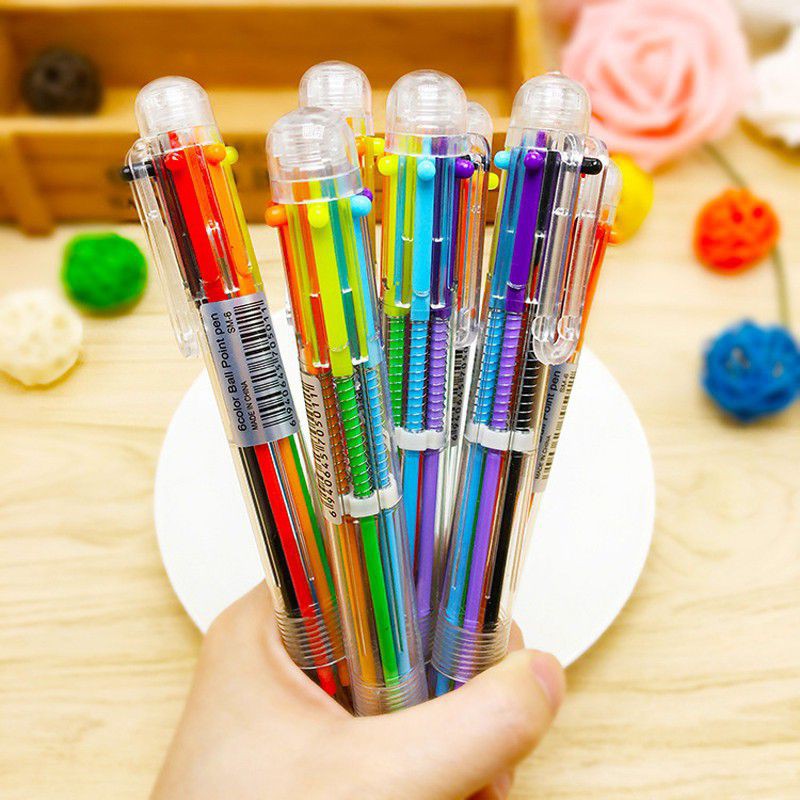 Bút bi 6 ngòi siêu rẻ