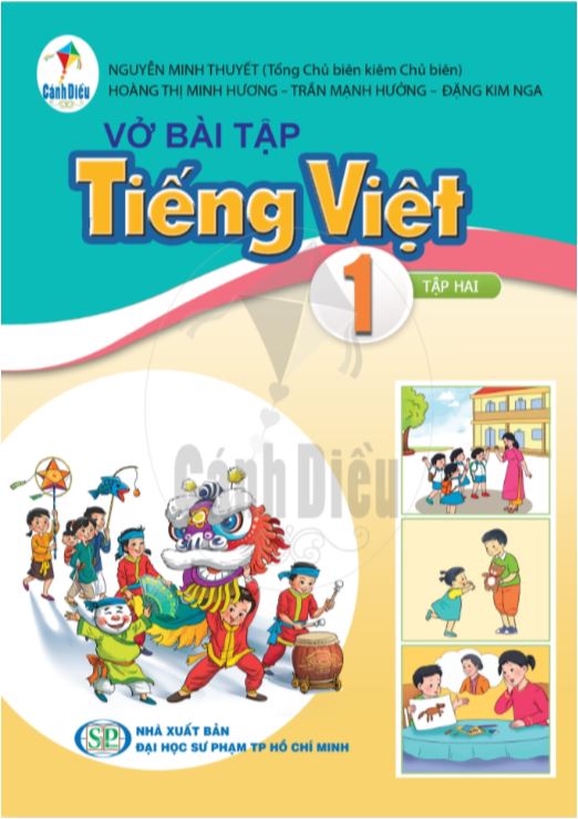 Vở bài tập tiếng việt lớp 1 tập 2 - cánh diều