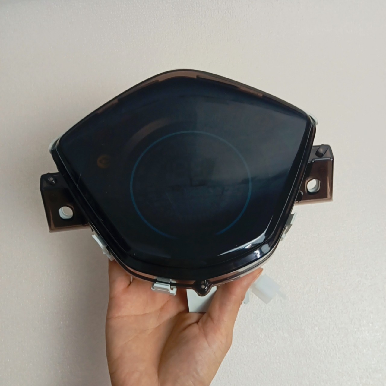 [TẶNG KÈM ĐÈN LED 2 TIM CHÂN H4] Đồng hồ điện tử LCD xe Wave RSX, Wave 110 với led 7 màu siêu nét