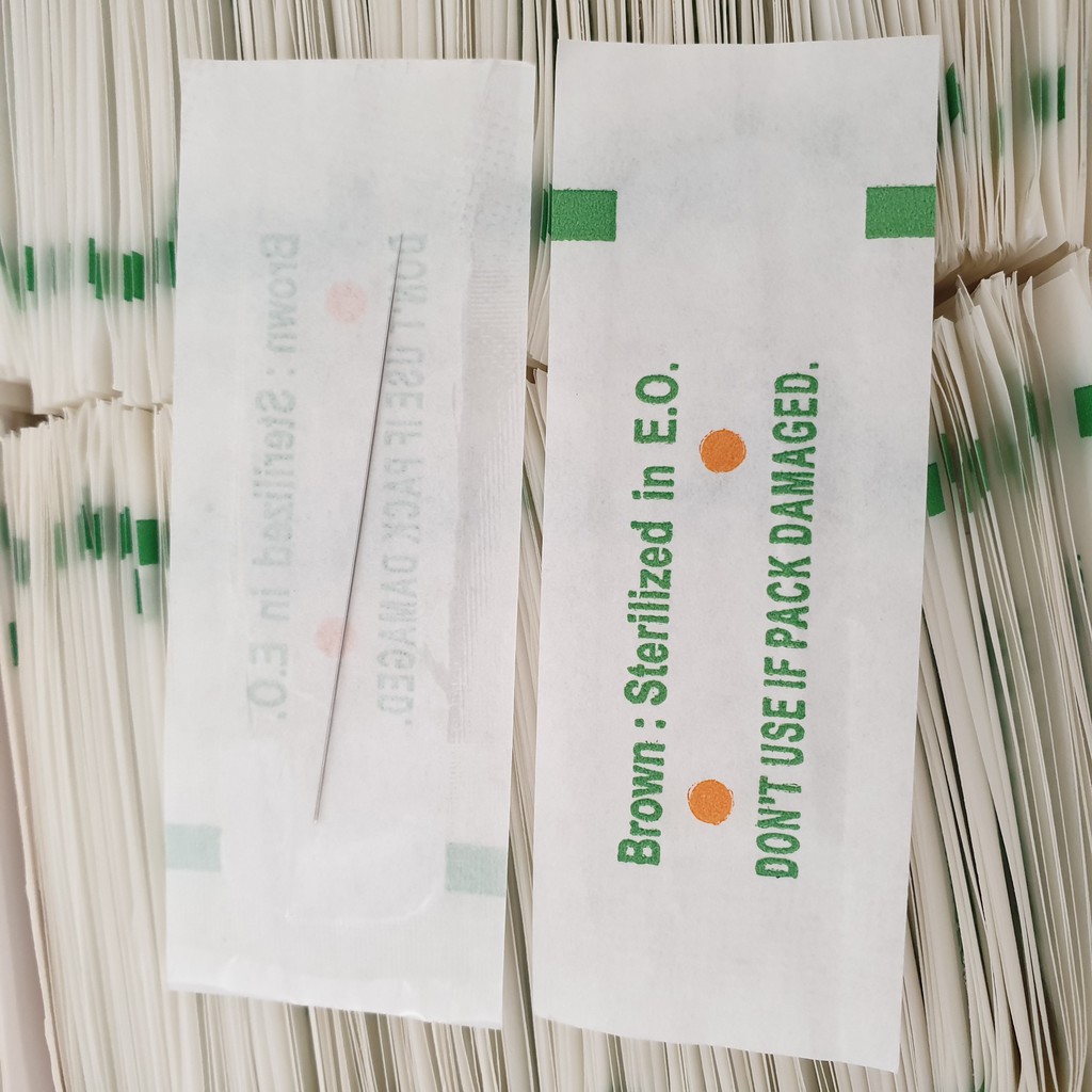 (100 cái) Kim phun xăm 1R dài cho máy xăm phổ thông, máy cao cấp khác