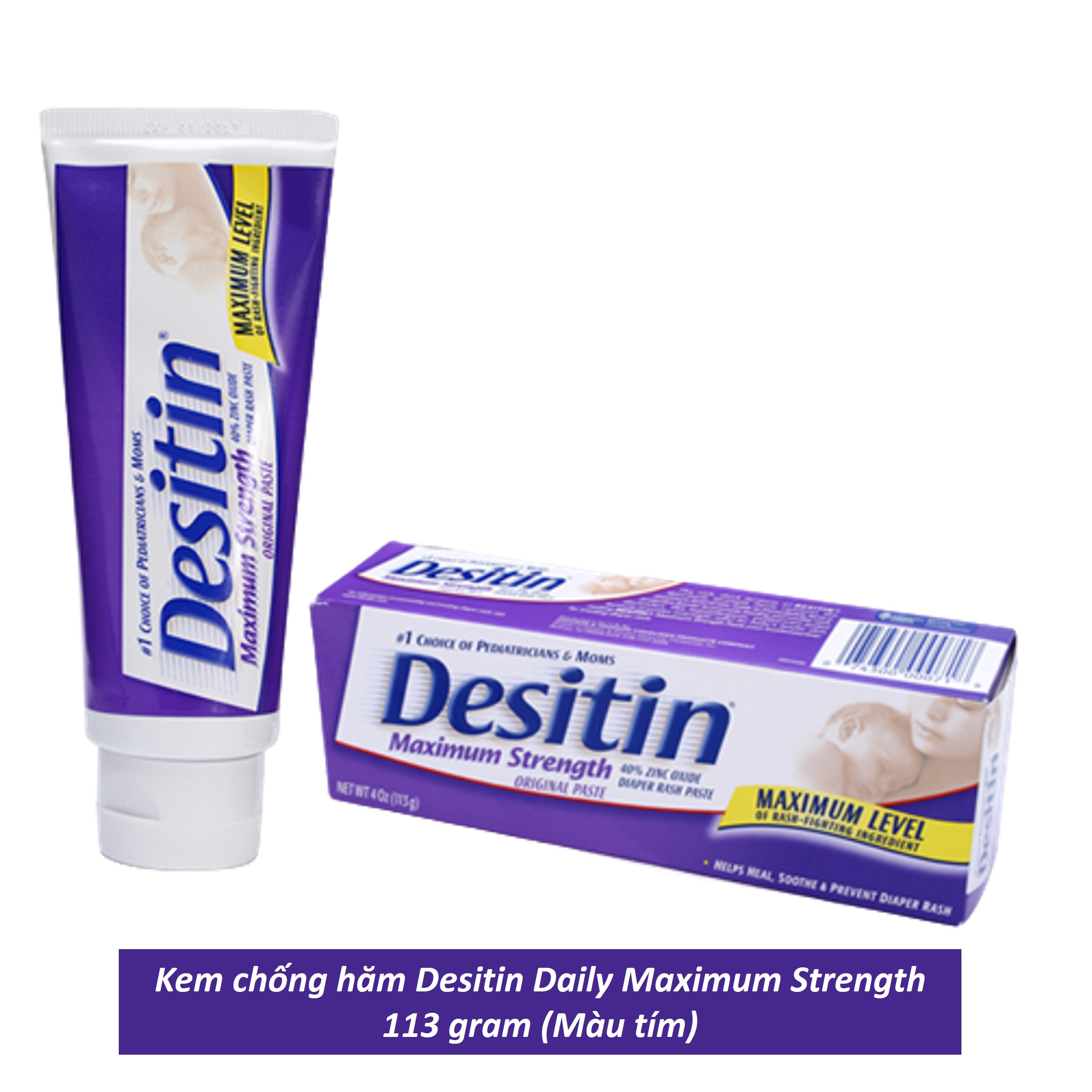 Kem chống hăm Desitin Daily Maximum Strength 113 gram