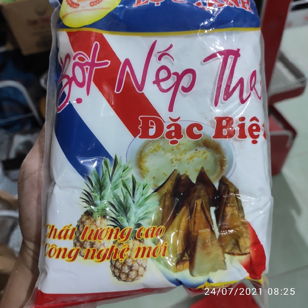 Bột nếp thái lọc sánh gói 500g bột to, bột nhiễn
