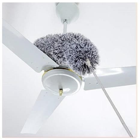 [HCM]Chổi lông quét bụilau trần nhà đa năng - Chổi quét trần nhà cán Inox có thể kéo dài 28m