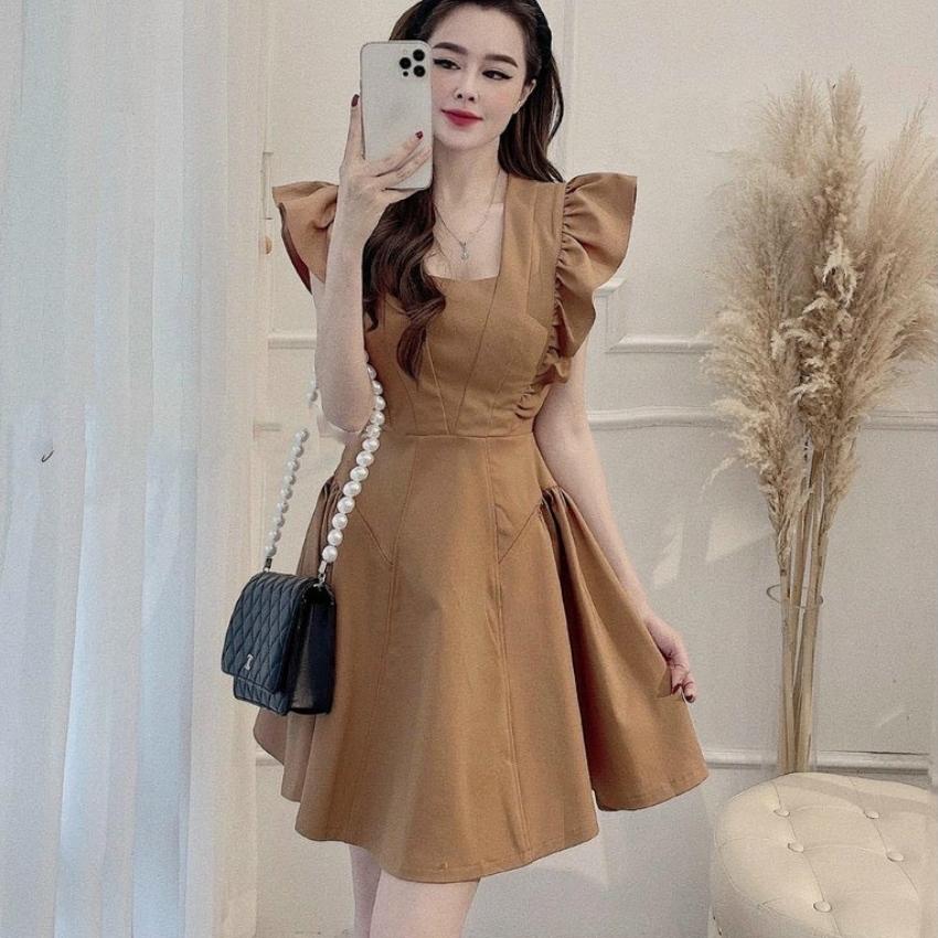 [HCM]Đầm cánh tiên nữ dáng xòe nữ tính xinh đẹp thích hợp mặc đi chơi du lịch xem phim thời trang Girly store