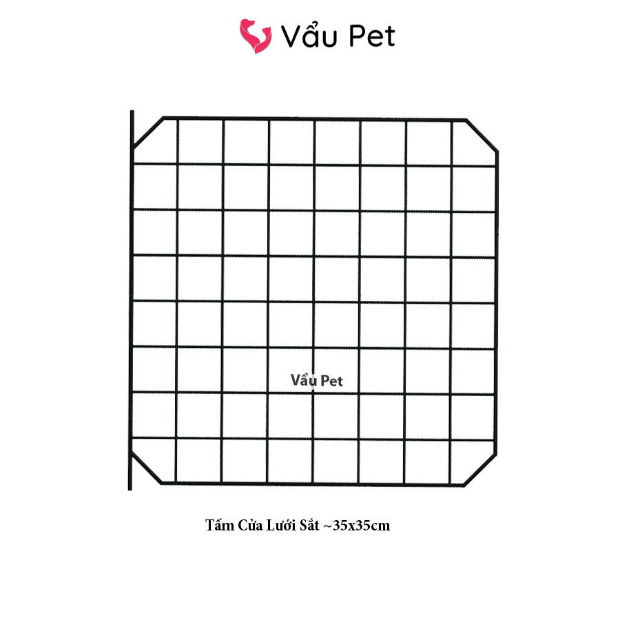 Tấm ghép chuồng quây chó mèo - Chuồng, lồng, quây cho mèo lắp ghép