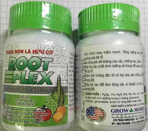 Phân bón lá hữu cơ root plex 100ml