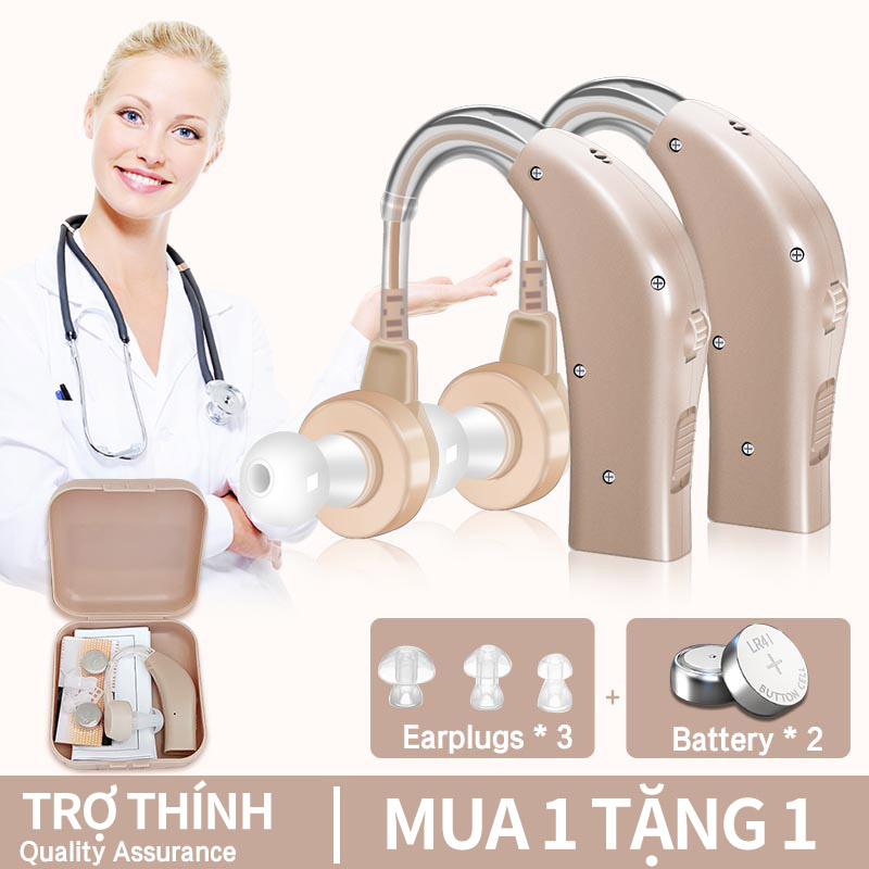 Mua 1 cái , giao 1 cái .máy trợ thính - tai nghe trợ thính không dây, phù hợp sử dụng cho người già