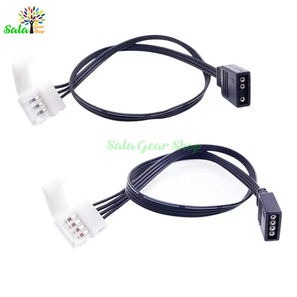Cáp nối dây led 5v 3pin - 12v 4pin