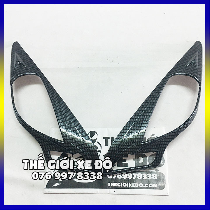 Viền xinhan vision cacbon trang trí ốp carbon xi nhan trước xe vision 2014 - 2015 - 2016 - 2017 - 2018 - 2019 - 2020